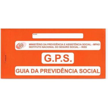 Imagem de Carnê gps inss  12 x 2 fls com carbono - GUIA GPS