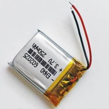 Imagem de Bateria 3.7v Com 250 Mah 3.7v Com 2 Fios - bgb