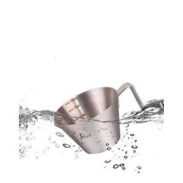 Imagem de Jarra Leiteira Cremeira 100ml Latte Barista Pitcher C Escala - RALEO