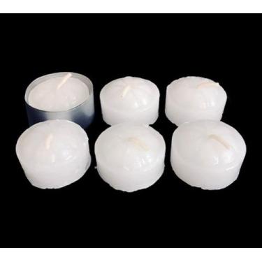 Imagem de kit 6 VELAs BRANCA P/ RECHO Rechaud Decoração AROMATIZADOR - ASA, vela