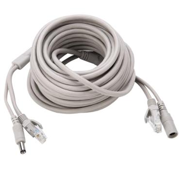 Imagem de Cabo CCTV, 1 X RJ-45 - Macho / 2,1x5,5mm Cabo Ethernet Macho de Alimentação, Cabo RJ45 + DC, para NVR (Aramoxcp9v2ewm0u-03)