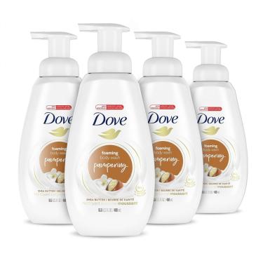 Imagem de Sabonete líquido Dove Instant Foaming Shea Butter 400mL x4