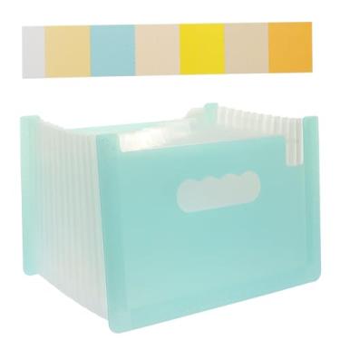 Imagem de 2 peças de armazenamento de recibos, pasta de material de escritório, mini itens para carteira, mini organizador de cupons, carteira de plástico, acessório de escritório, organizador de cupons