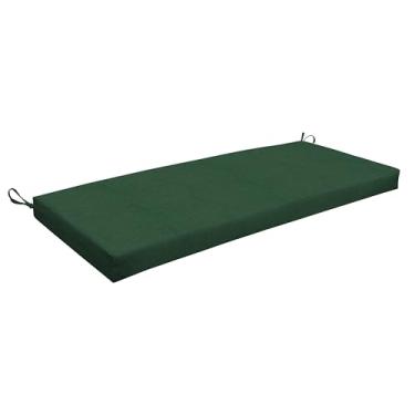 Imagem de Honeycomb Almofada de banco Essentials para ambientes externos, 112 x 45 cm, almofada para cadeira de pátio Hampton Texture Hunter