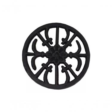 Imagem de Rosácea Decoração Ferro Fundido Margarida Grade Portão 22Cm