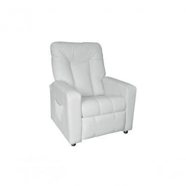 Imagem de Poltrona Do Papai Reclinável Pallas Mx5 - Branco Corino