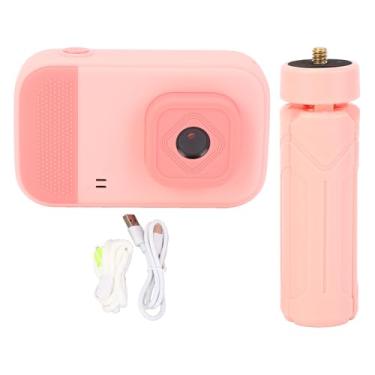 Imagem de Câmera digital de 2,4 polegadas 1080p 48MP Sensor CMOS de alta resolução 4x Zoom digital Anti Shake incorporado In Preenchimento de câmera portátil recarregável para crianças para (32 GB)