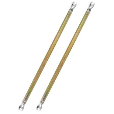 Imagem de AUGREX 2 peças de junta esférica de direção ajustável de 38.1 cm para ATV Quad Buggy 4 rodas Triciclo Go Kart acessório coluna de direção suspensão, 380 mm comprimento 10 mm furo