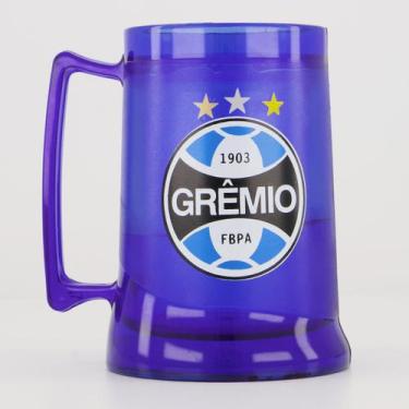 Imagem de Caneca Gel Grêmio Azul - DWJ, Único