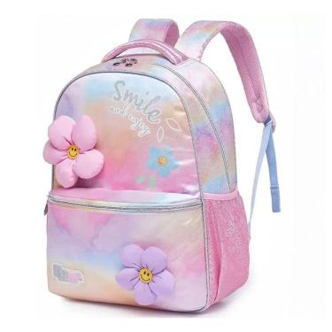 Imagem de Mochila Escolar Infantil Pack Me Daisy 998aq04 Rosa - Pacific