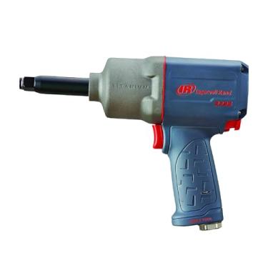 Imagem de Ingersoll Rand Chave de impacto a ar 2235QTIMAX-2 1/5.1 cm, bigorna externa de 5.1 cm, silenciosa, torque de 396.2 m-lb, martelo de titânio, retentor de anel de fricção, pistola