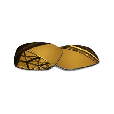 Imagem de SmartVLT Lentes de reposição masculinas bronze dourado para Oakley Valve New 2014 OO9236 Óculos de sol
