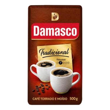 Imagem de Cafe Torrado e Moido a Vacuo Tradicional Damasco Pacote 500g
