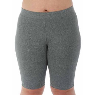 Imagem de Bermuda Plus Size Feminina Ciclista Fitness Mescla - ANISTIA, G1