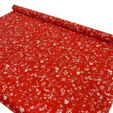 Imagem de Tecido Estampado Tricoline MIsta 1M x 2,50 de Largura 80% Algodão 20% 