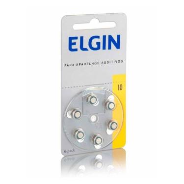 Imagem de Bateria Para Aparelho Auditivo 10-230 Pr70 Elgin 06 Unidades
