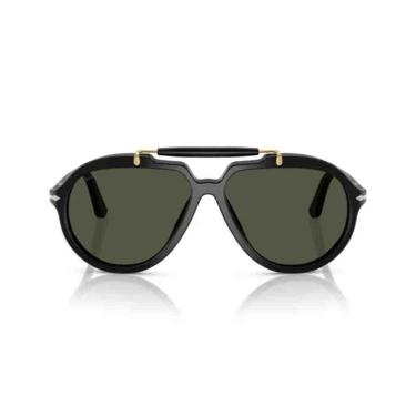 Imagem de Óculos de Sol Persol Preto 0PO0202S 95/31 57-Unissex