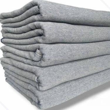 Imagem de Kit C/10 Panos De Chão Tipo Saco Cinza Big Mesclado 80x58 - DIEL