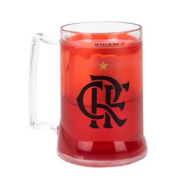 Imagem de Caneca Gel Isolante Térmico 400Ml - Flamengo - Mileno