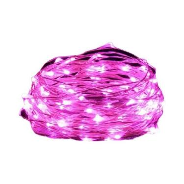 Imagem de Corda De Luz LED Decorativa Com Fio De Cobre, Alimentada Por Bateria, 
