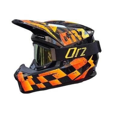 Imagem de Capacete Completo Para Corrida off Road De Motocicleta E Bicicleta Spe