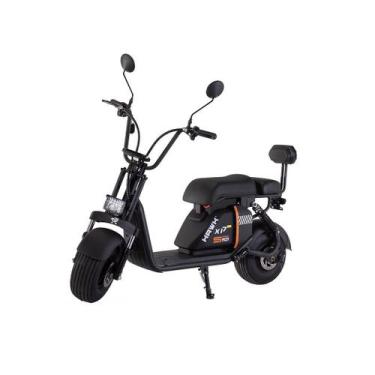Imagem de Scooter Elétrica Mini Wehawk X17 Light 1000W 48V 20Ah 2 Lugares, Preto