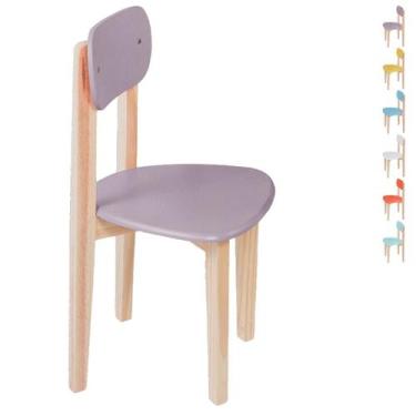 Imagem de Cadeira Infantil De Madeira Ideal Para Seu Filho - PoloShop.com, Rosê
