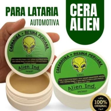 Imagem de Cera Alien Ind Espelhamento Cerâmico Carnaúba Automotiva Tira Riscos P
