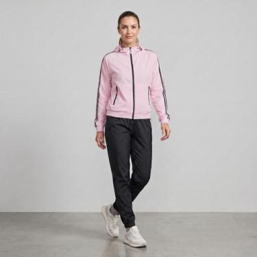 Imagem de Conjunto Esportivo Feminino Tactel Jaqueta E Calça - TWIX, Rosa, G
