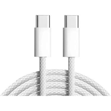 Imagem de Cabo Usbc Tipo C compatível iPhone 15 16 17 Macbook iPad 60w - LS PROL