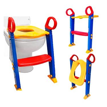 Imagem de Importway Assento Redutor Infantil Com Escada Multicor