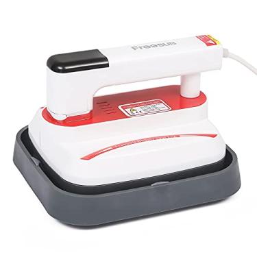 Imagem de LUGU Protable Heat Press hine T-Shirt Printing Easy Heat T nsfer Press Iron hines for Baby Clo es Bags Hats Pads Blanket Phone Case Mouse Pad HTV Vinly Proje DIY Home Business 7x8''