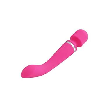 Imagem de Vibrador Massageador 20 Velocidades Poderoso Varinha Mágica Brinquedos Sexuais Feminino Ponto G Clitóris Estimulador Erótico (Rosa)