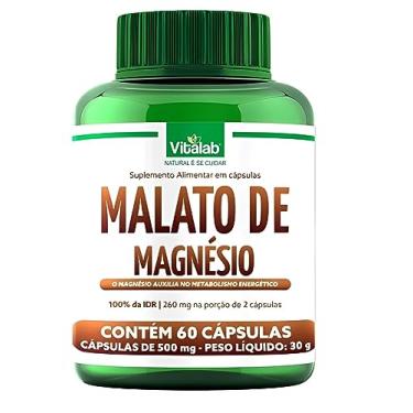 Imagem de Malato de Magnesio 60 caps Vitalab