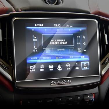 Imagem de LAVIYE Película de vidro temperado de acessórios para interior do carro, para Maserati Ghibli GranTurismo 2017-2021Filme LCD protetor de tela de navegação