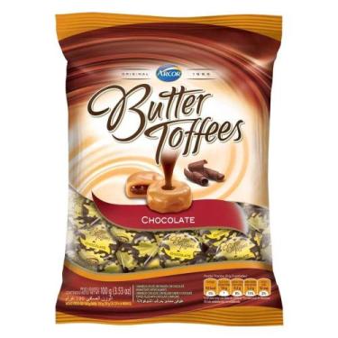 Imagem de Bala Butter Toffees Chocolate 100G - Arcor