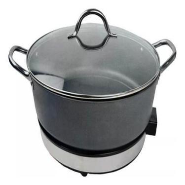 Imagem de Panela Elétrica Multisuso Com Base Térmica 5 Litros - 127V - Labravia,