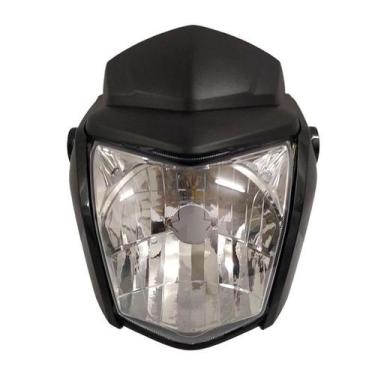 Imagem de Farol Completo Fan Titan Cg 125/150/160 Preto Injetado Foco