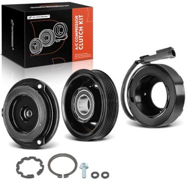 Imagem de A-Premium Kit de embreagem de compressor de ar condicionado compatível com Chevrolet Silverado 2500 HD Classic, Express 1500 2500 3500 4500 e GMC Sierra 2500 3500 HD, Savana 1500 2500 3500 4500