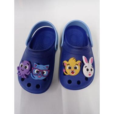 Imagem de Babuche Sandália  Crosc  Chinelo infantil de personagem masculino e fe