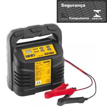 Imagem de Carregador de Baterias 200A Inteligente CIB 200 VONDER - 000643, 110V