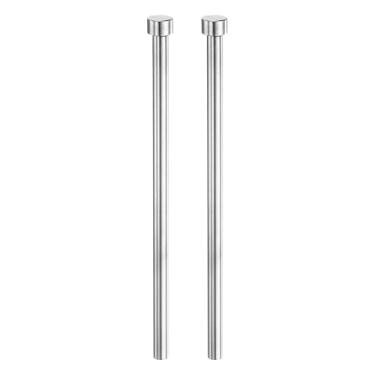 Imagem de HARFINGTON 2 pinos ejetores retos 17/162.6 cm diâmetro 150 mm (6") de comprimento SKD61 perfuradores de ponta redonda perfuradores de aço para fabricação de matrizes manutenção mecânica