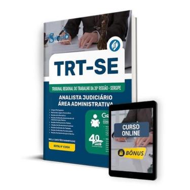 Imagem de Apostila TRT-SE 2024 - Analista Judiciário - Área Administrativa - Edi