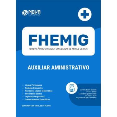 Imagem de Apostila FHEMIG - Auxiliar Administrativo - Nova Concursos