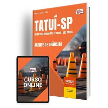 Imagem de Apostila Prefeitura de Tatuí - SP 2024 - Agente de Trânsito - Apostila