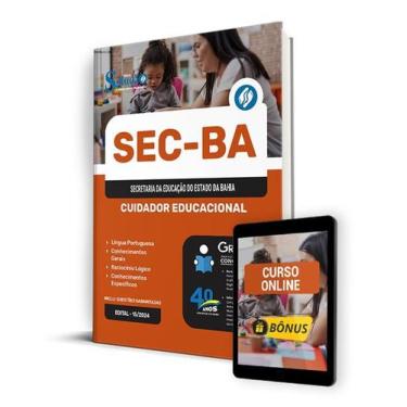 Imagem de Apostila SEC-BA 2024 - Cuidador Educacional - Editora Solução