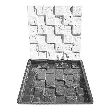 Imagem de Forma 3D Gesso e Cimento ABS - Sâo tomé 28x28