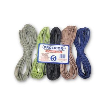 Imagem de Varal Corda De Nylon 10 Metros De Parede Kit 10 Unidades