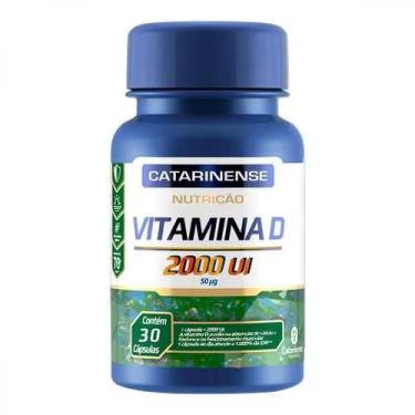 Imagem de Vitamina d 2000ui 30 comprimidos catarinense