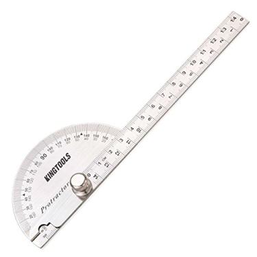 Imagem de Transferidor de Grau tipo Meia Lua 180 Graus-KINGTOOLS-600090